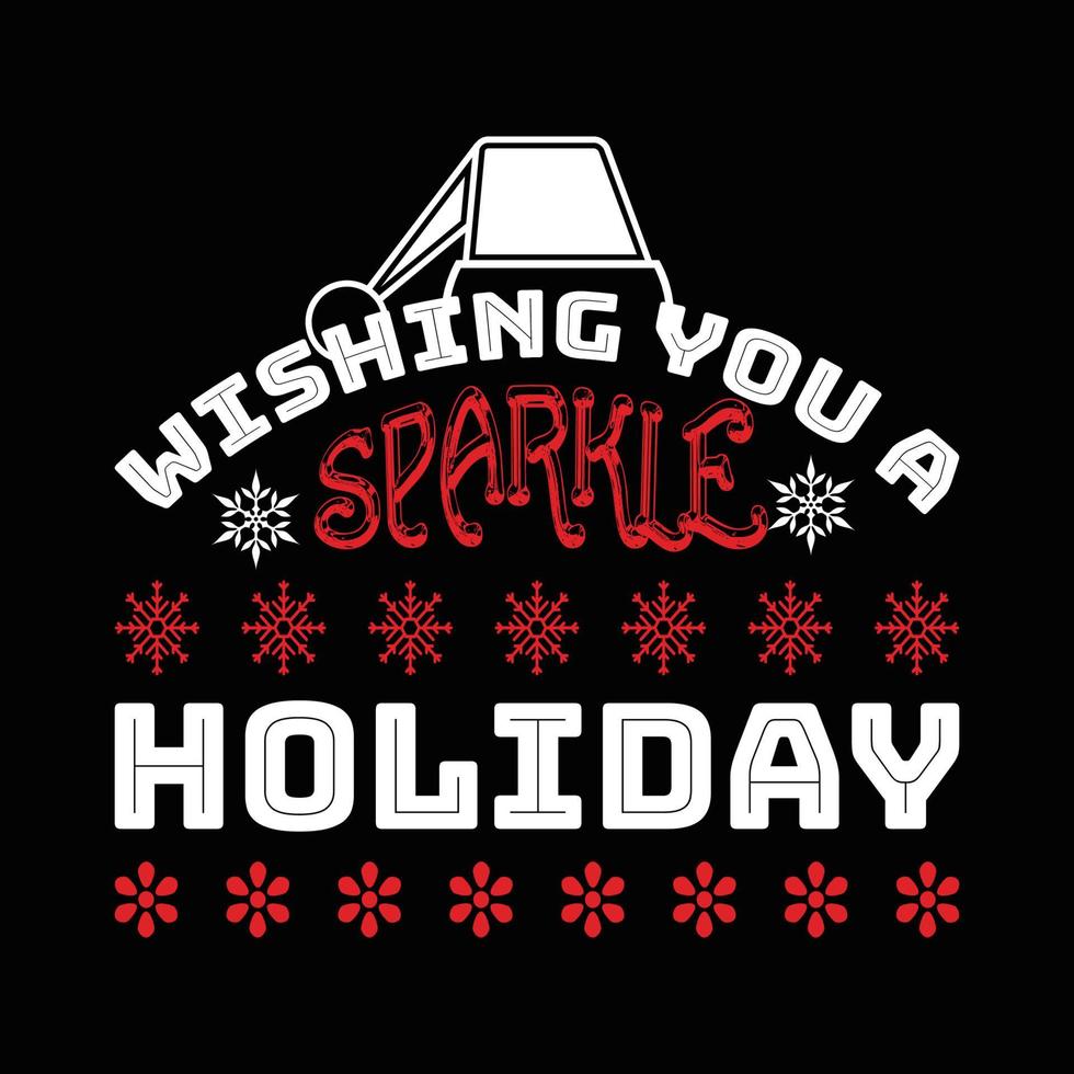 Christmas Day T Shirt Design vector
