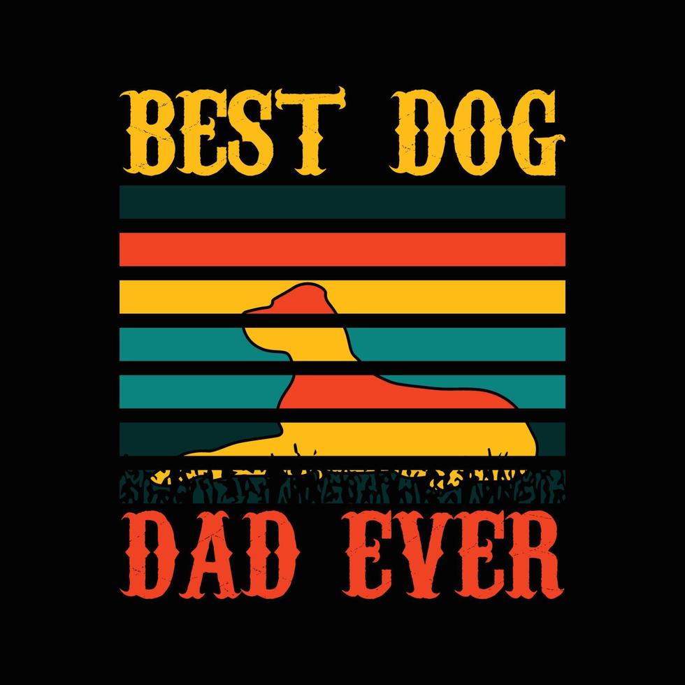 Dog T Shirt Design vector