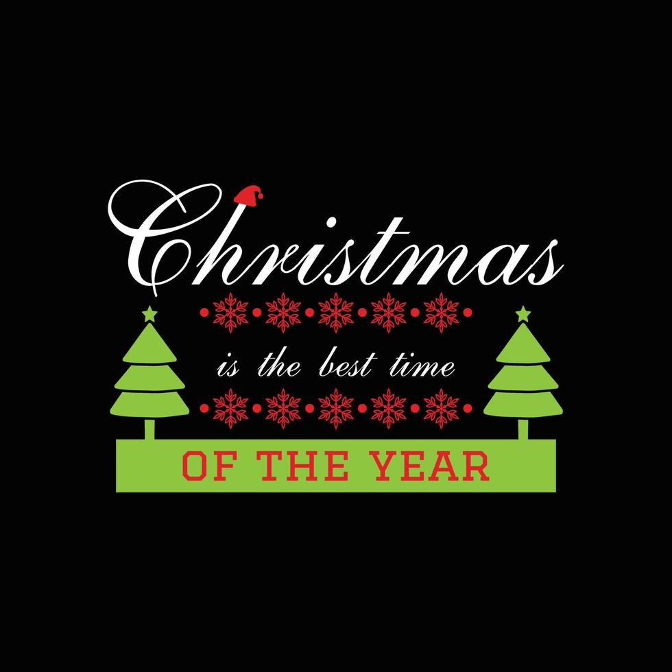 Christmas Day T Shirt Design vector