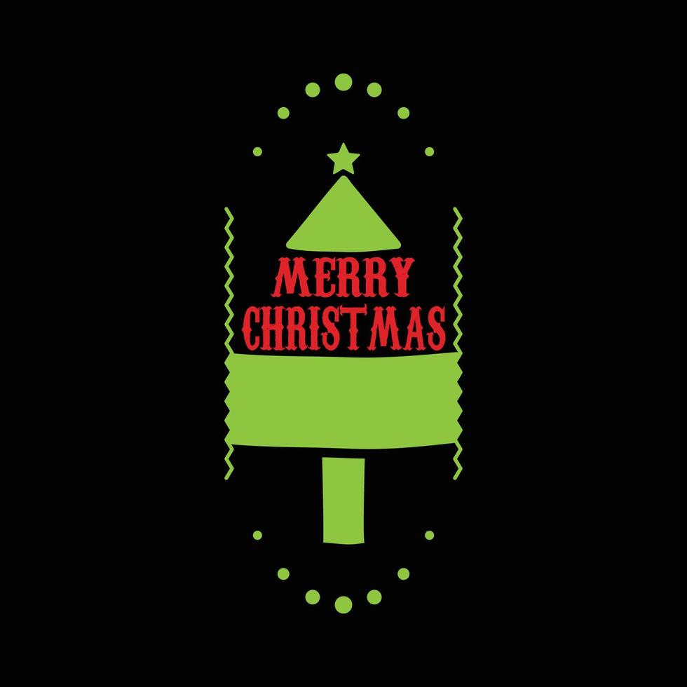 Christmas Day T Shirt Design vector