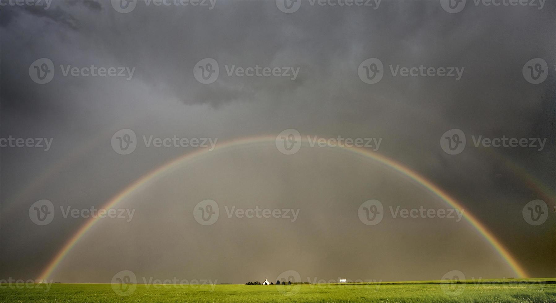 pradera nubes de tormenta canadá foto