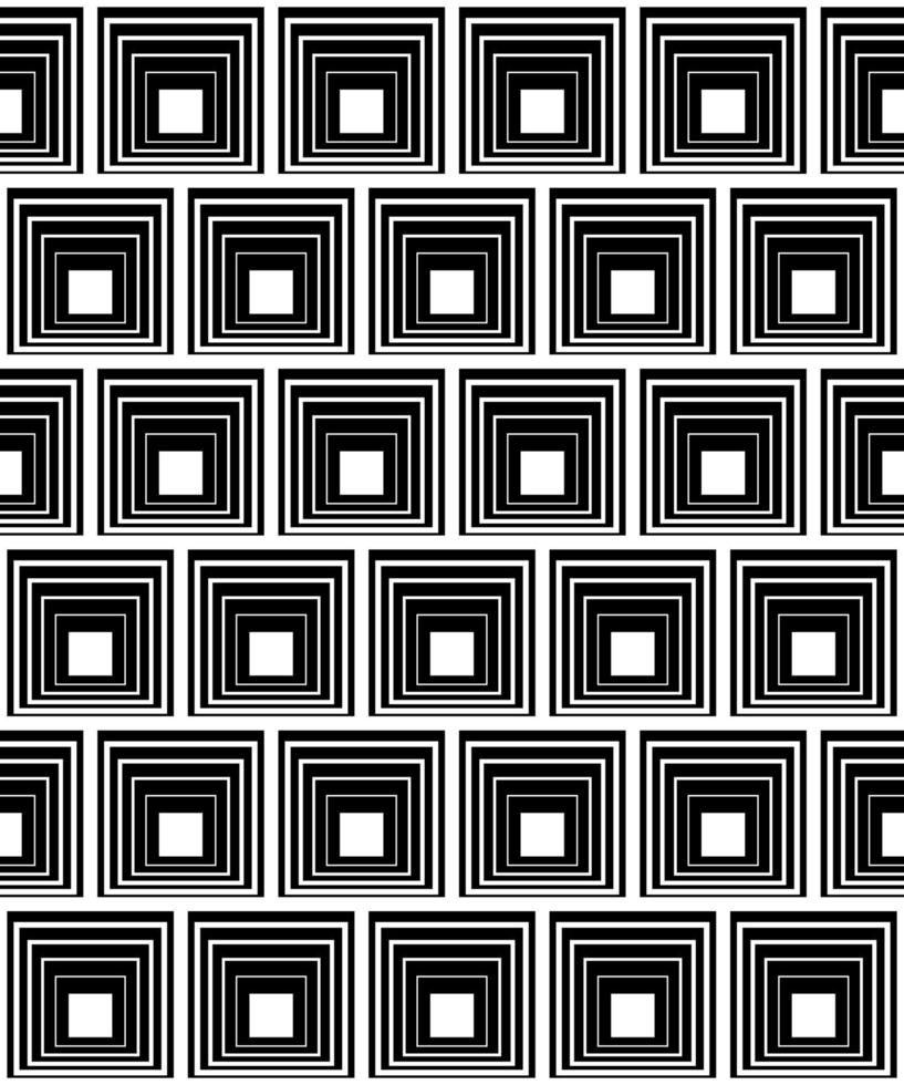 BLACK SEAMLESS BACKGROUND WITH WHITE SQUARES vector