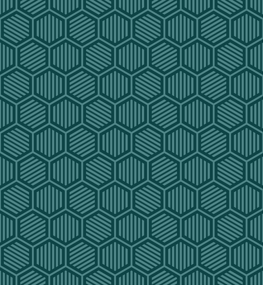 ABSTRACT VECTOR SEAMLESS BACKGROUND WITH GREEN HEXAGONS