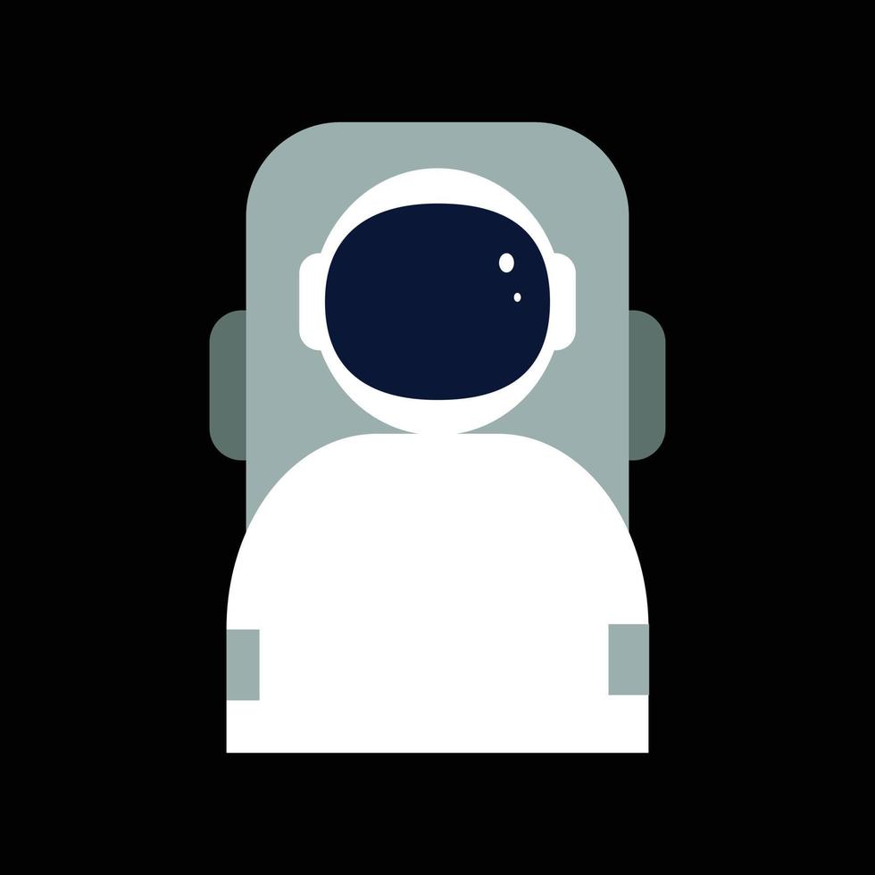 Spacesuit, an outer space equipment illustration vector