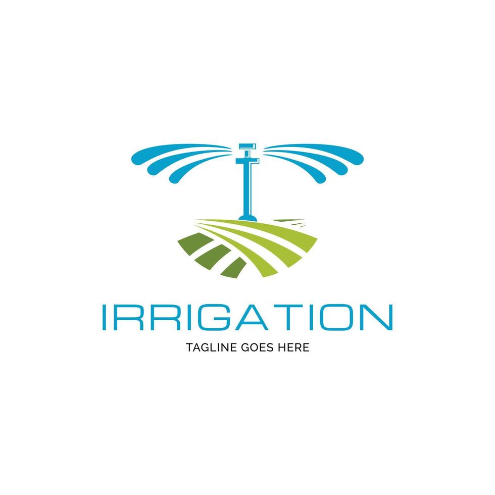 Garden irrigation logo design inspiration 5184484 Vector Art at Vecteezy