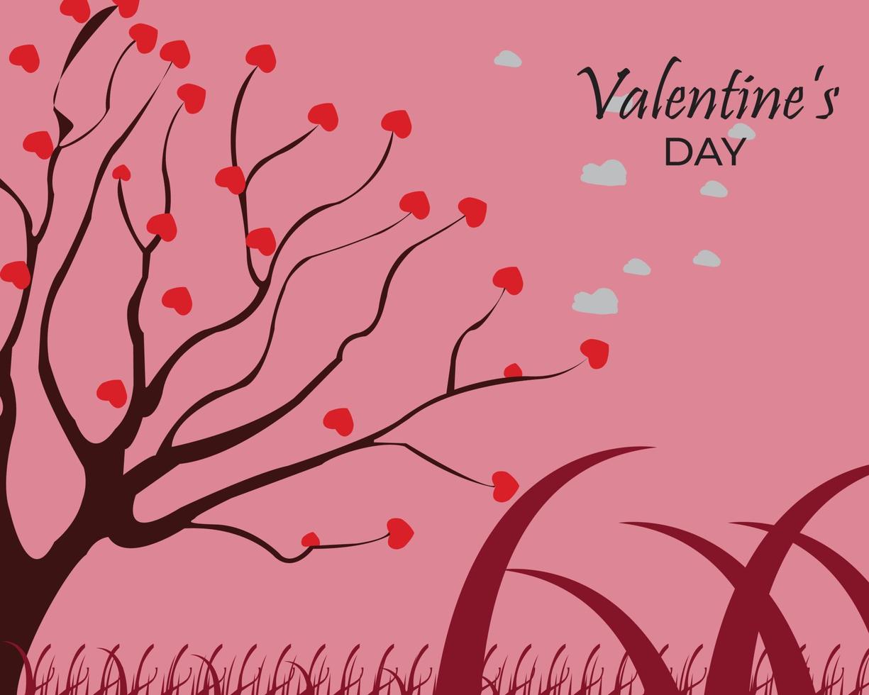 valentine's day background vector