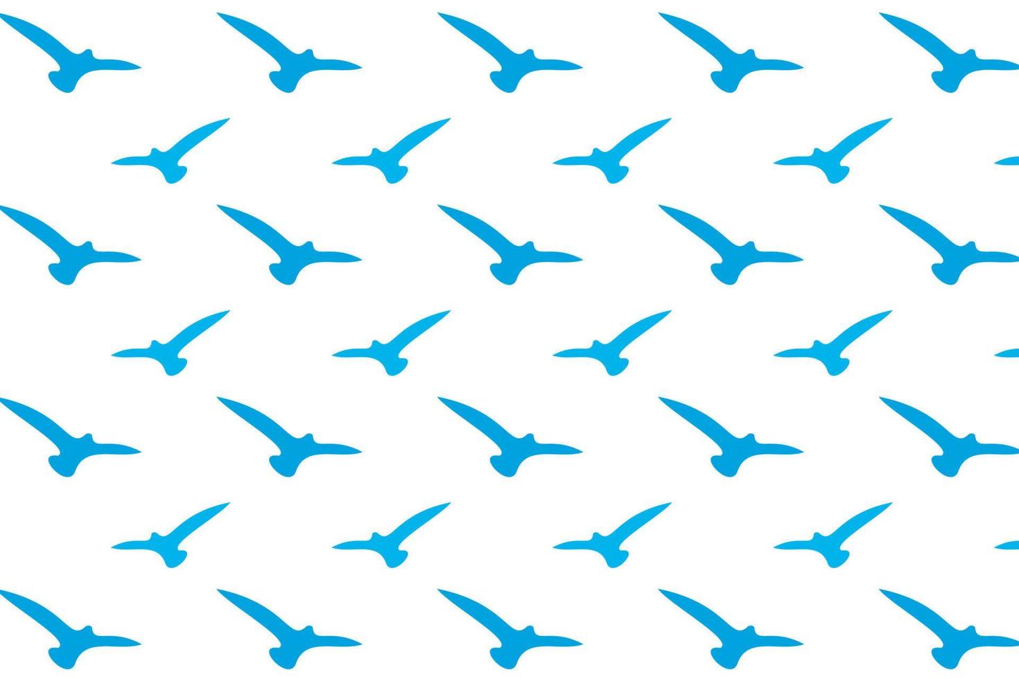 Abstract Flying Bird Pattern Background vector