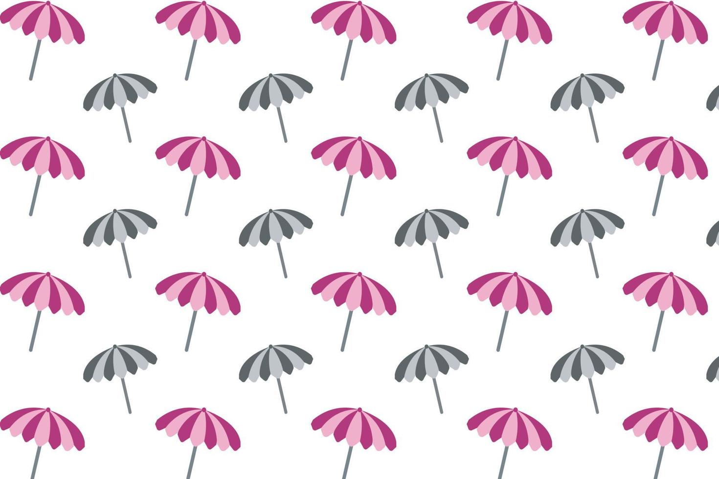 Abstract Umbrella Pattern Background vector