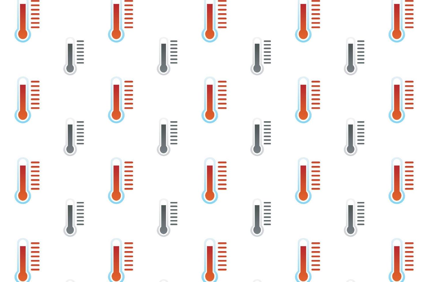 Abstract Thermometer Pattern Background vector
