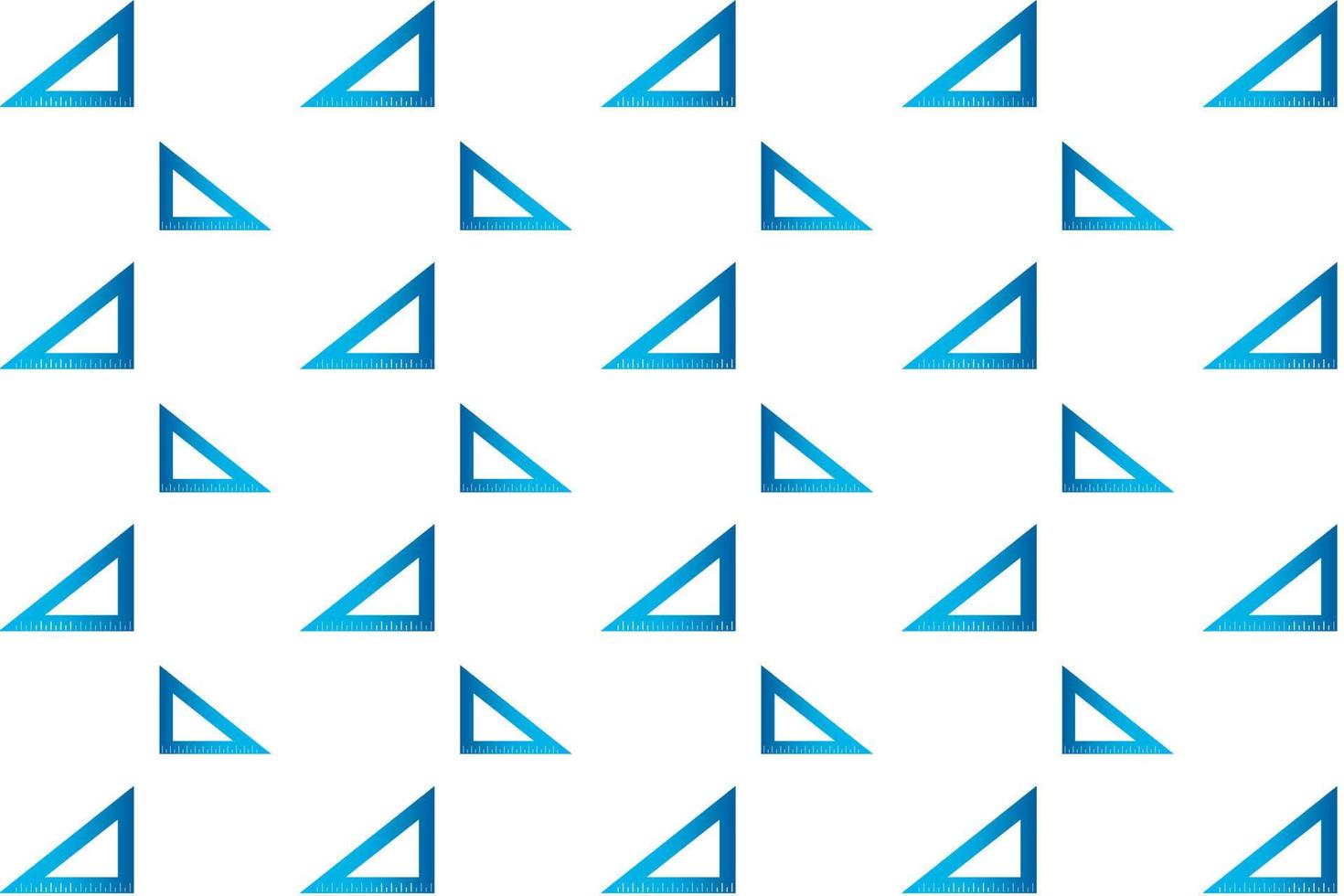 Abstract Triangle Ruler Pattern Background vector