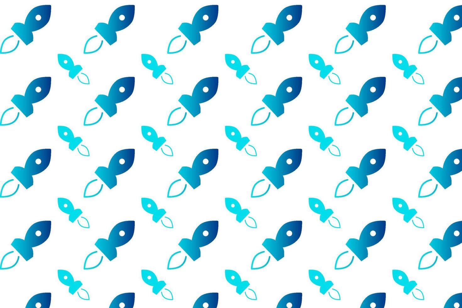 Abstract Simple Rocket Pattern Background vector