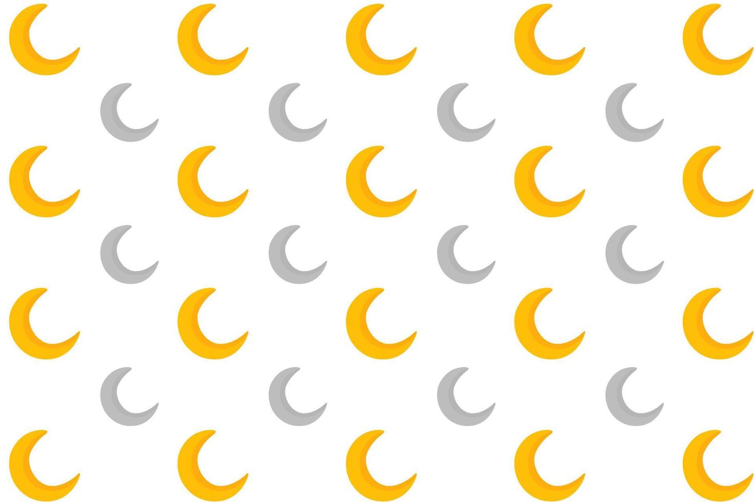 Abstract Weather Crescent Pattern Background vector