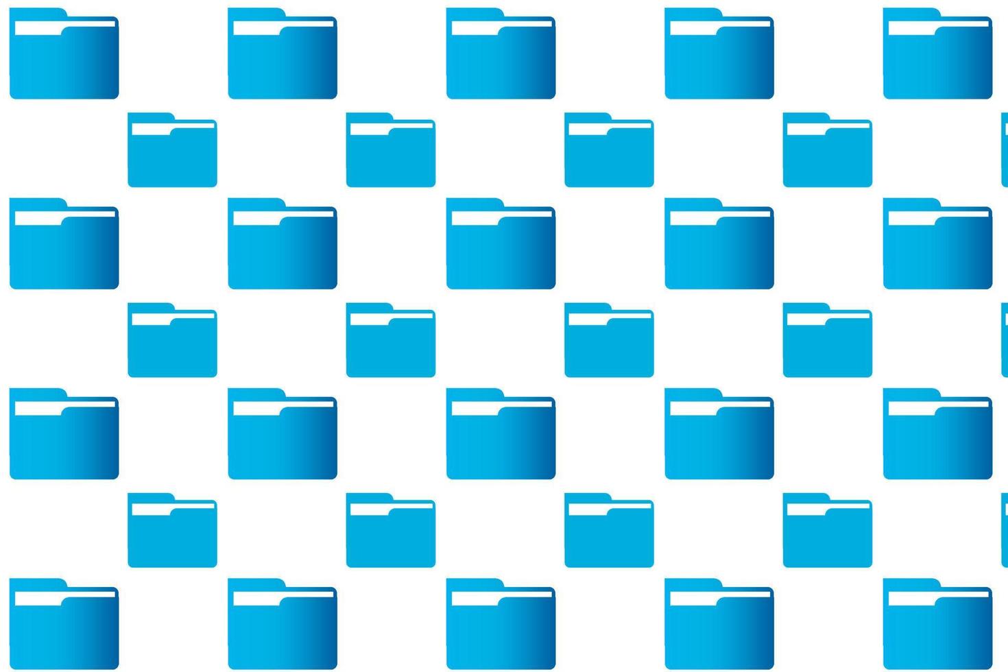 Abstract Computer Folder Pattern Background vector