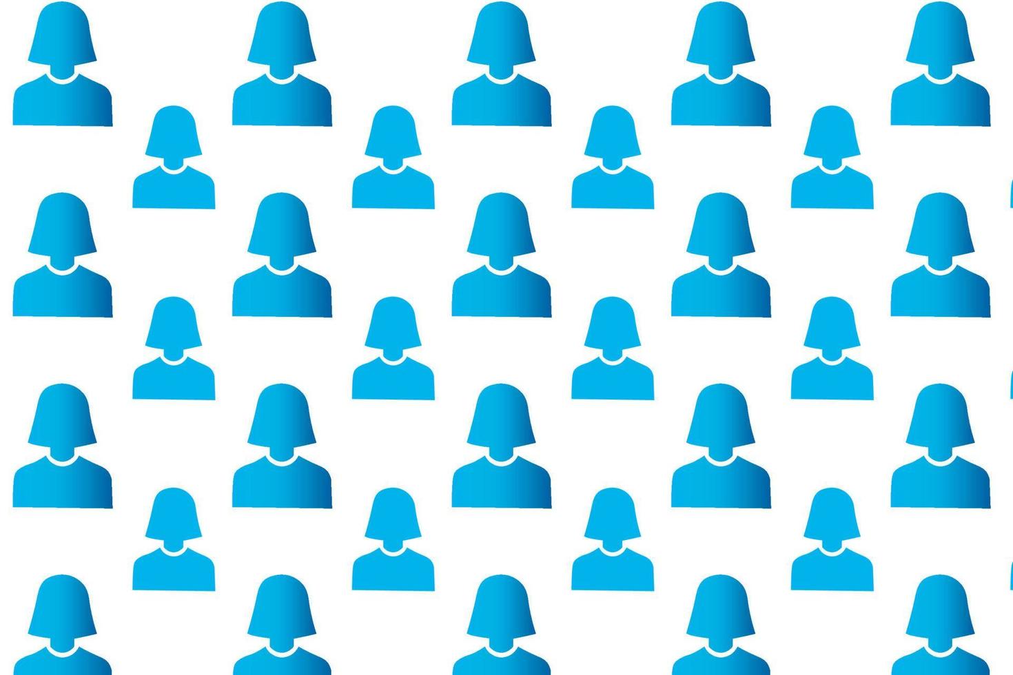 Abstract Woman Pattern Background vector
