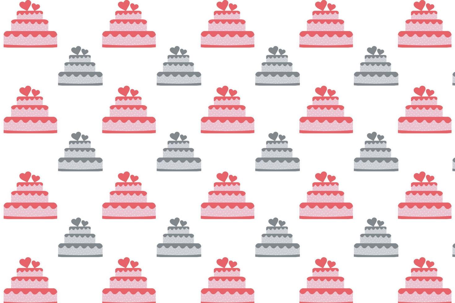 Abstract Wedding Cake Pattern Background vector