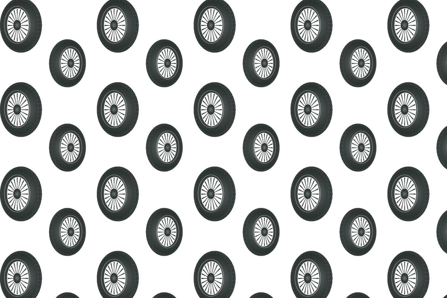 Abstract Motorcycle Wheel Pattern Background vector