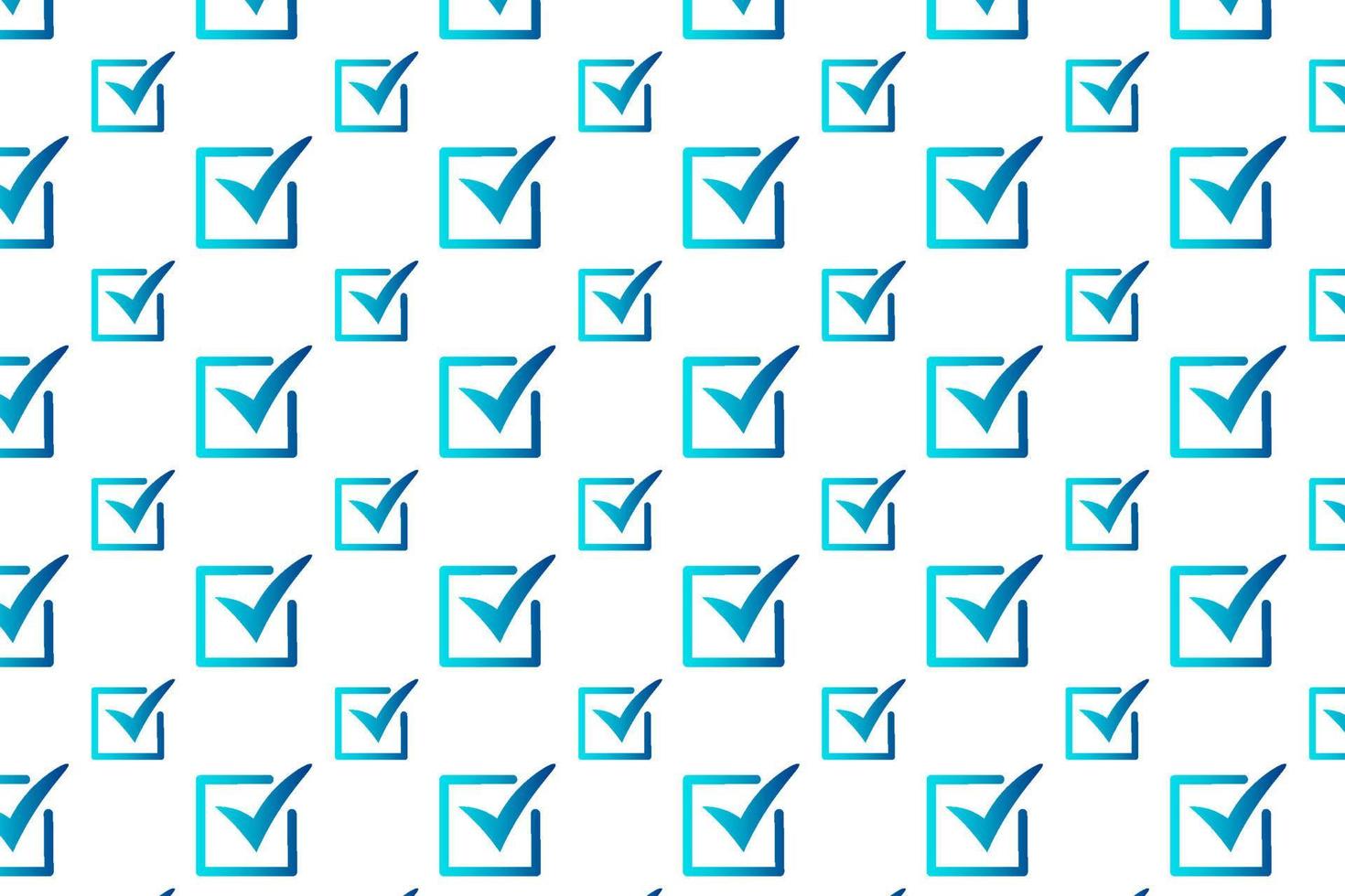 Abstract Square Check Mark Pattern Background vector