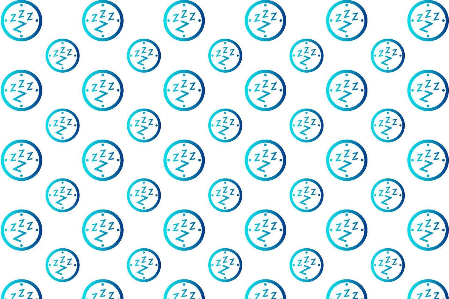 Abstract Sleep Pattern Background vector