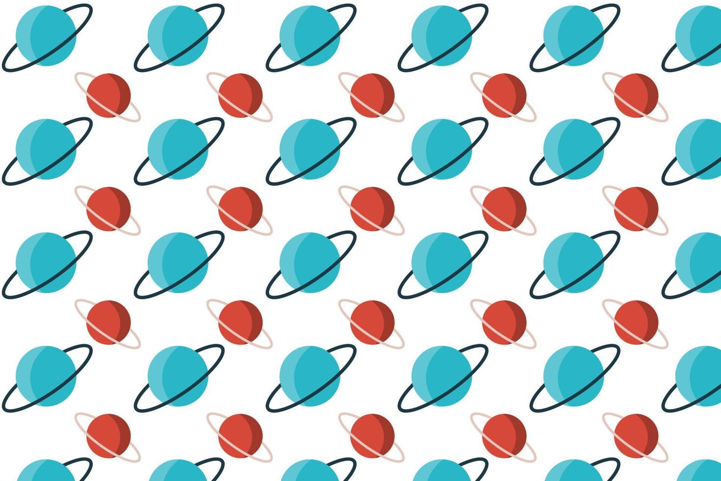 Abstract Planet Pattern Background vector
