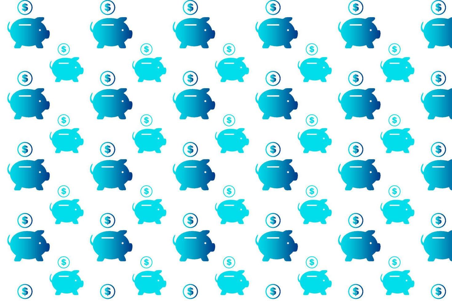 Abstract Save Money Pattern Background vector