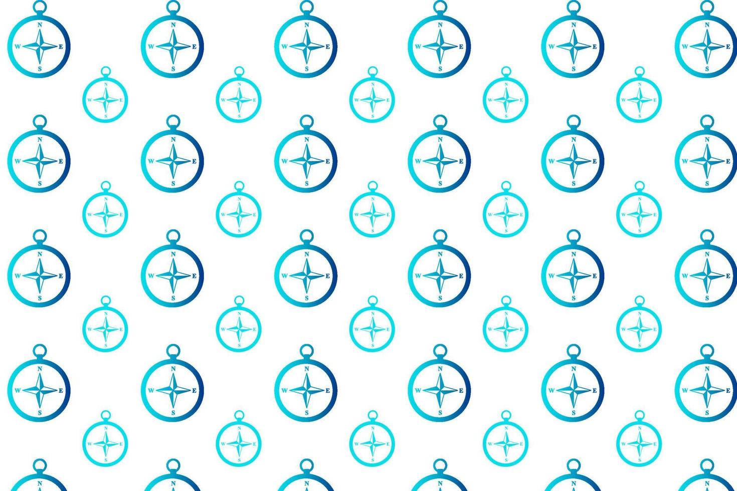 Abstract Marine Compass Pattern Background vector