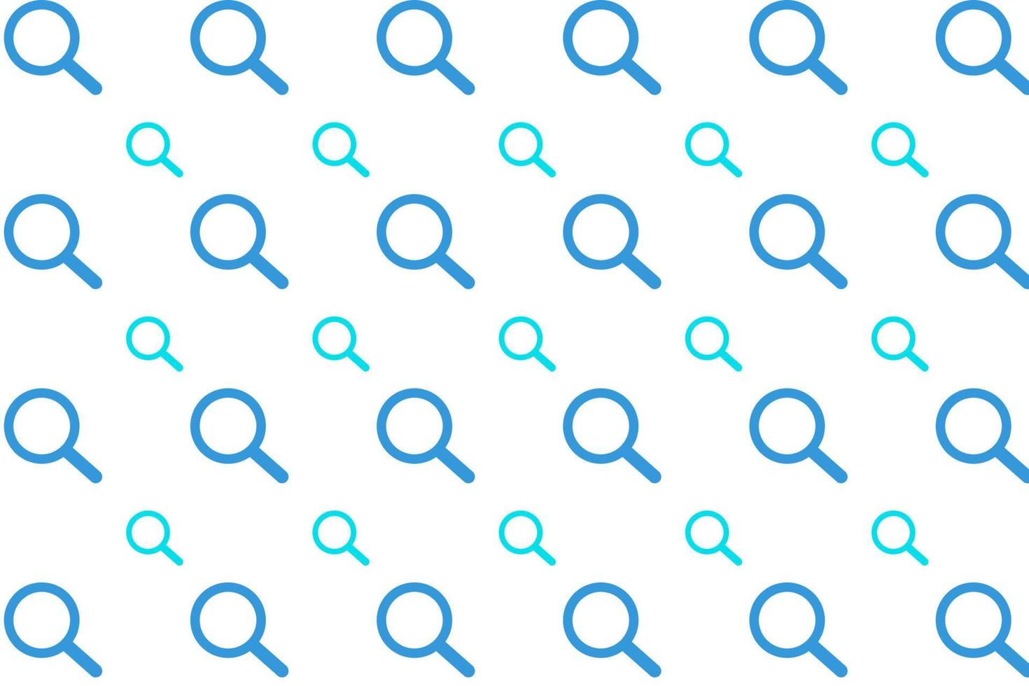 Abstract Magnifying Glass Pattern Background vector