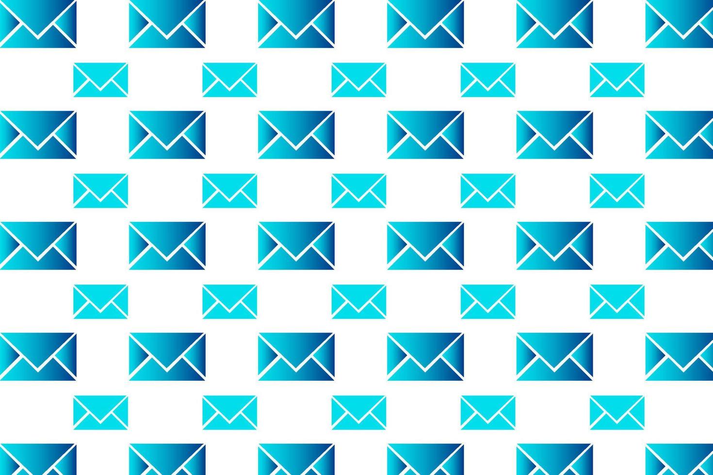 Abstract Mail Pattern Background vector