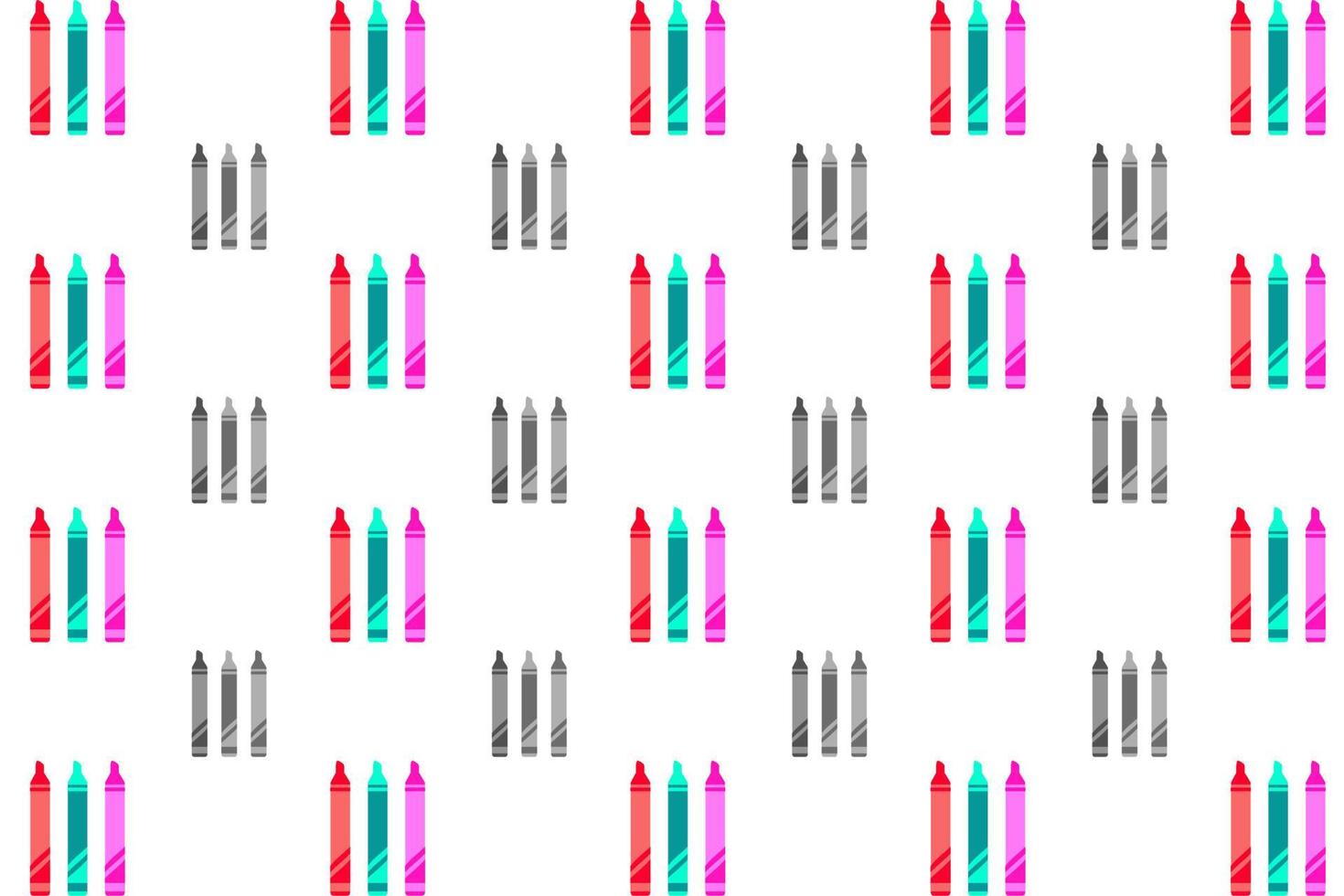 Abstract Crayon Pattern Background vector