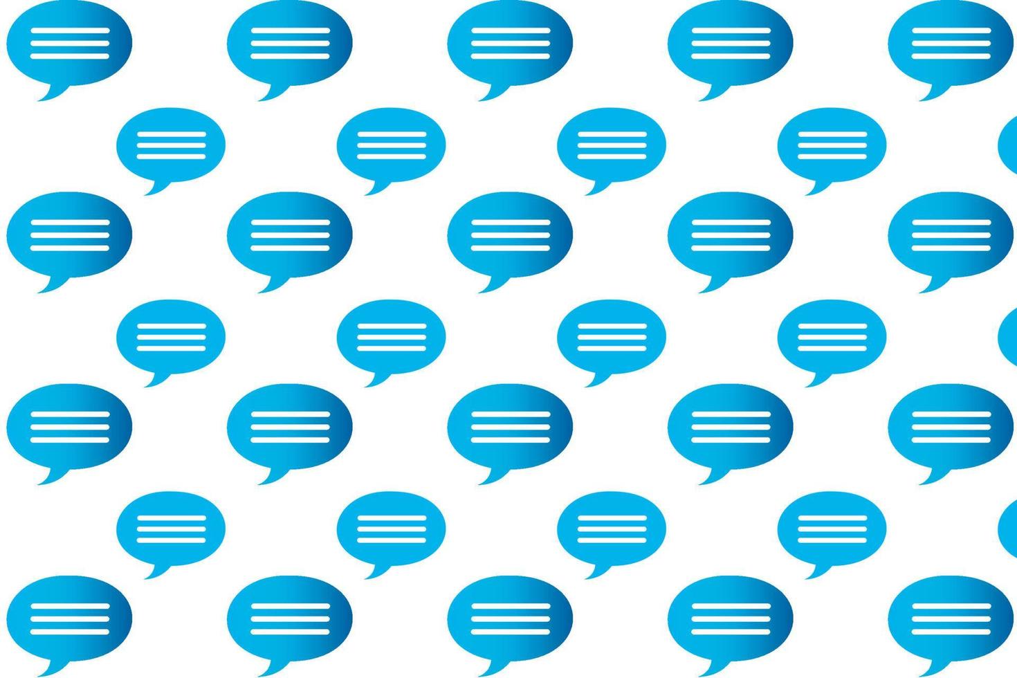 Abstract Talk Pattern Background vector