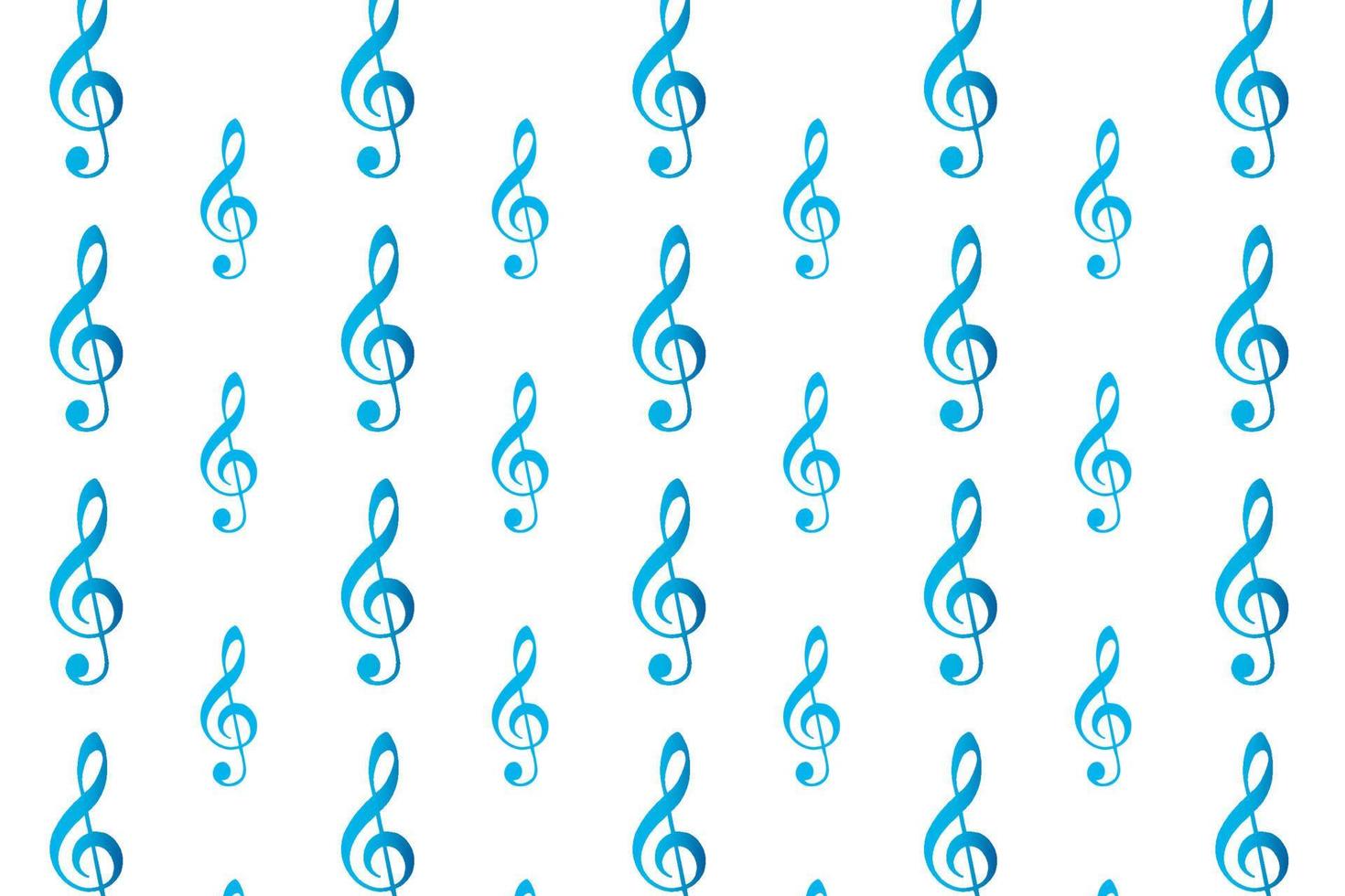 Abstract Music Treble Clef Pattern Background vector