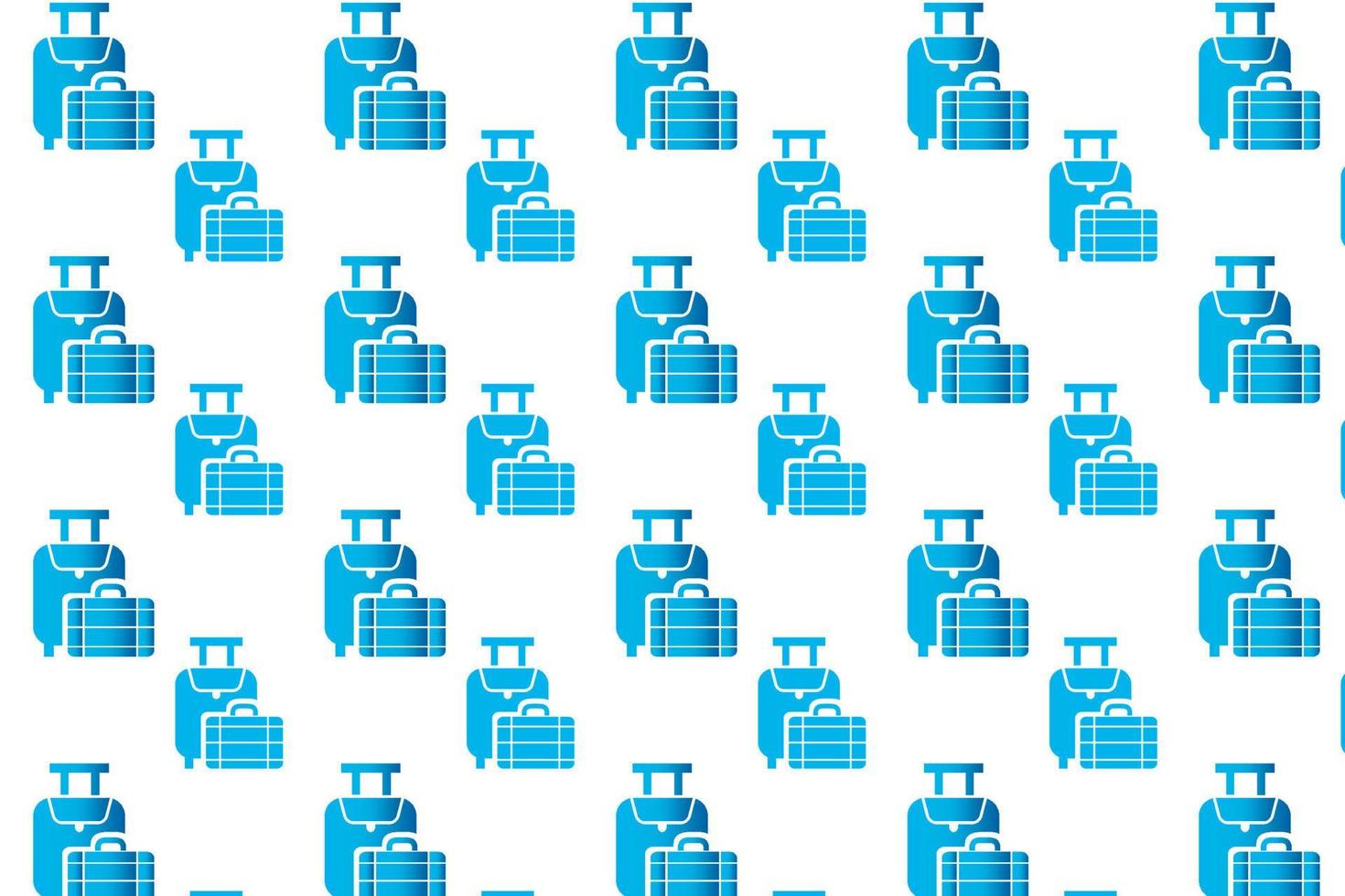 Abstract Luggage Pattern Background vector