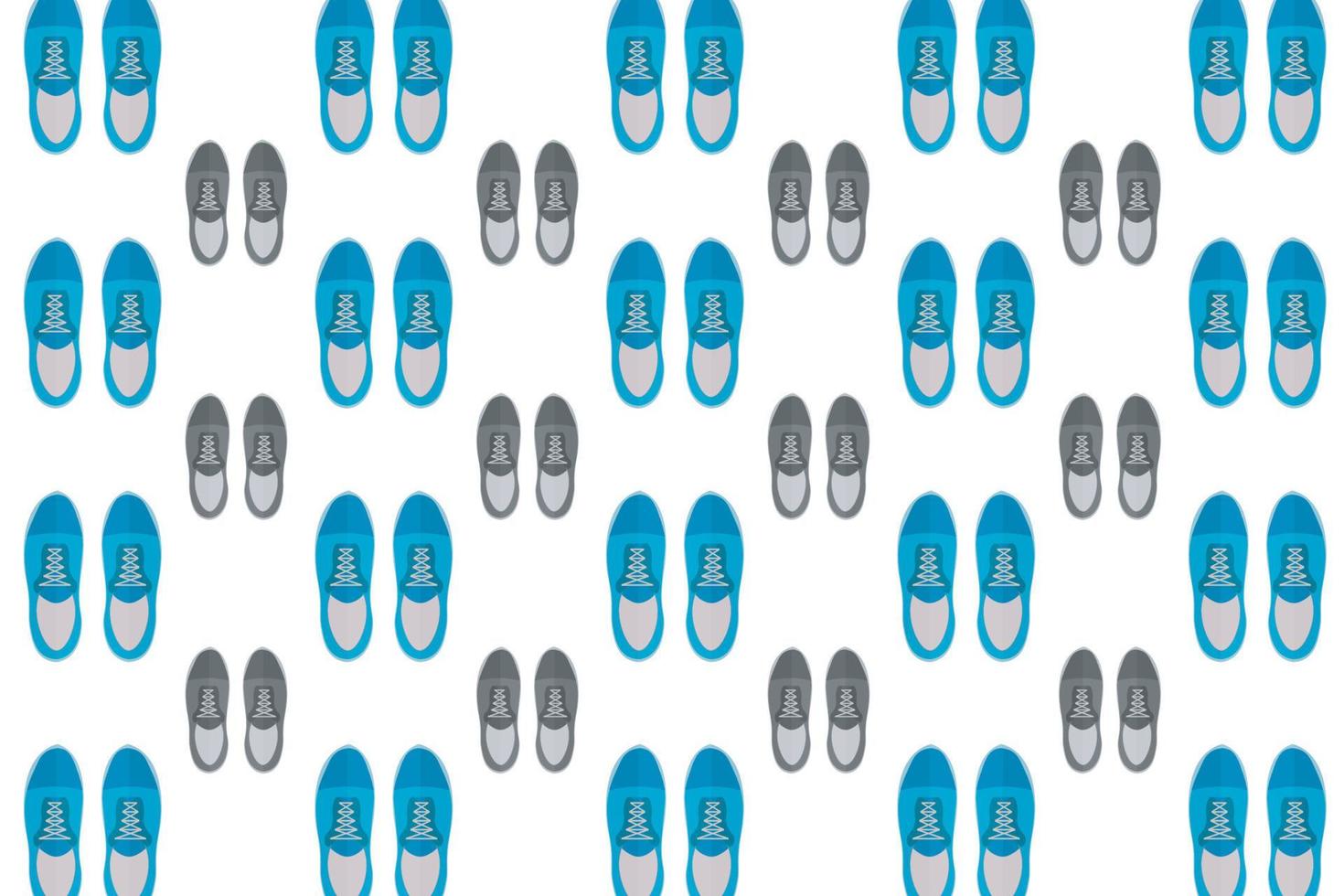 Abstract Man Shoe Pattern Background vector