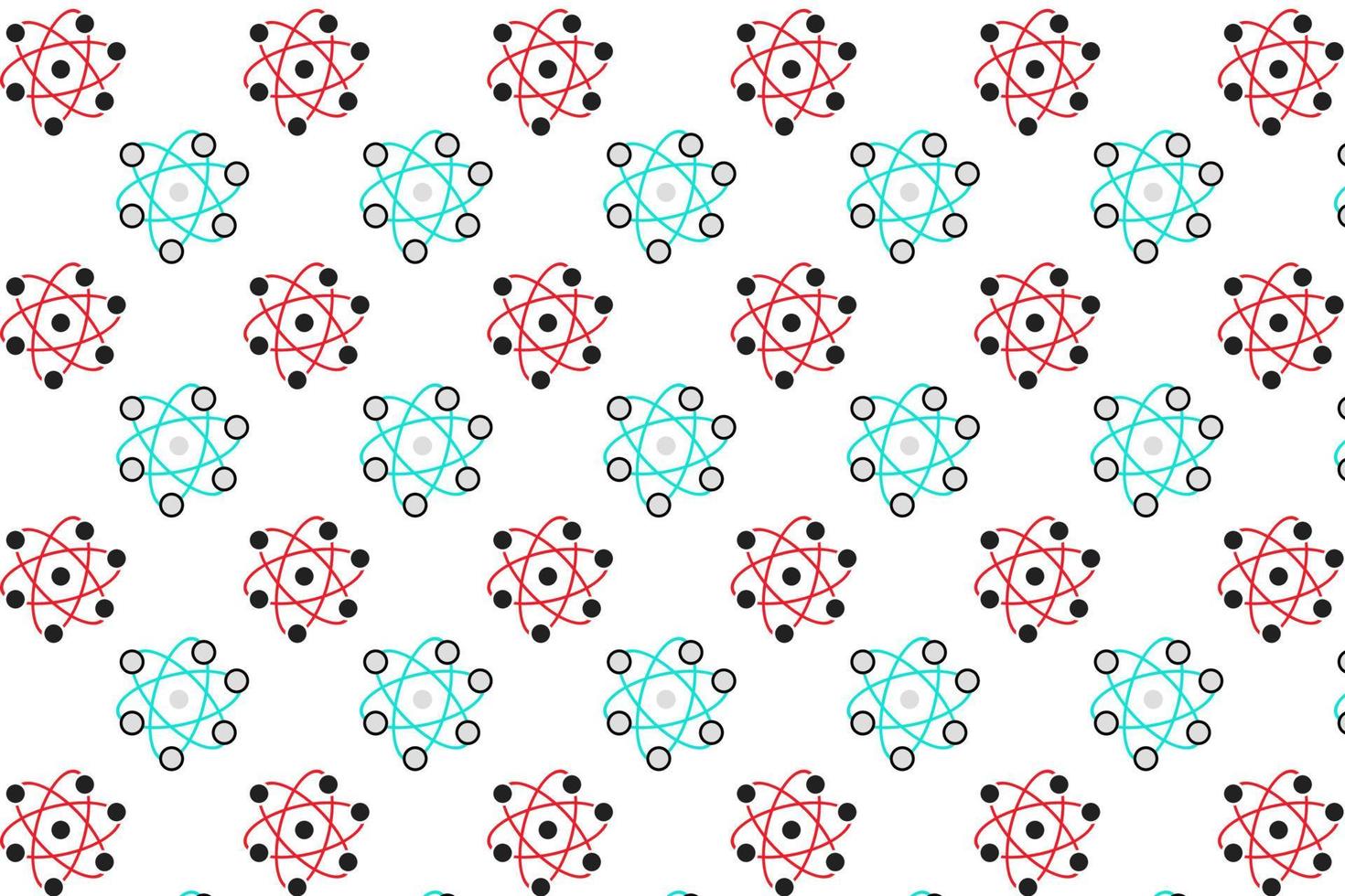 Abstract Physic Pattern Background vector