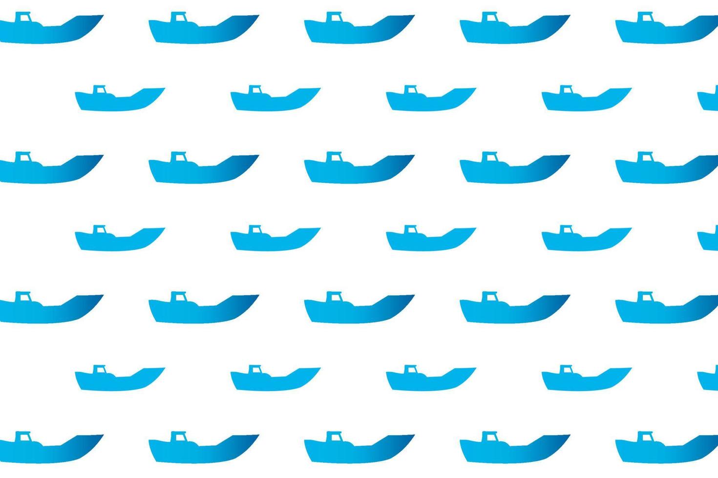 Abstract Boat Pattern Background vector