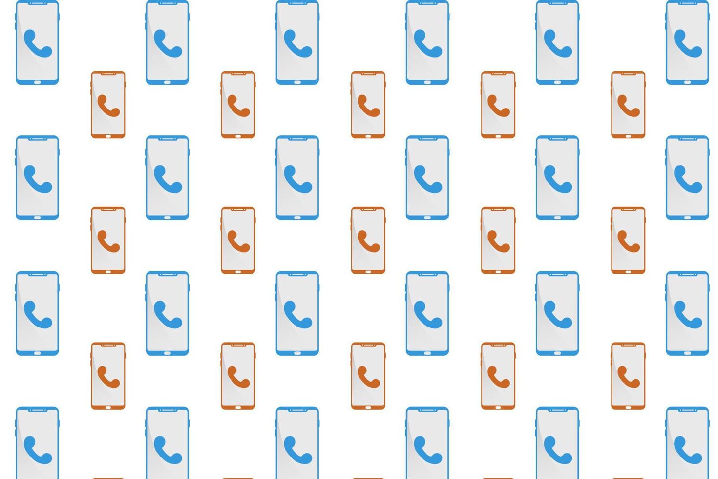 Abstract Make Call Pattern Background vector