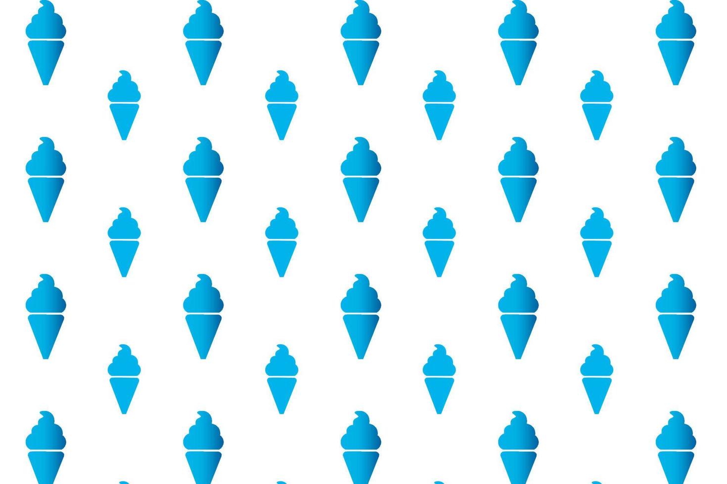 Abstract Ice Cream Pattern Background vector