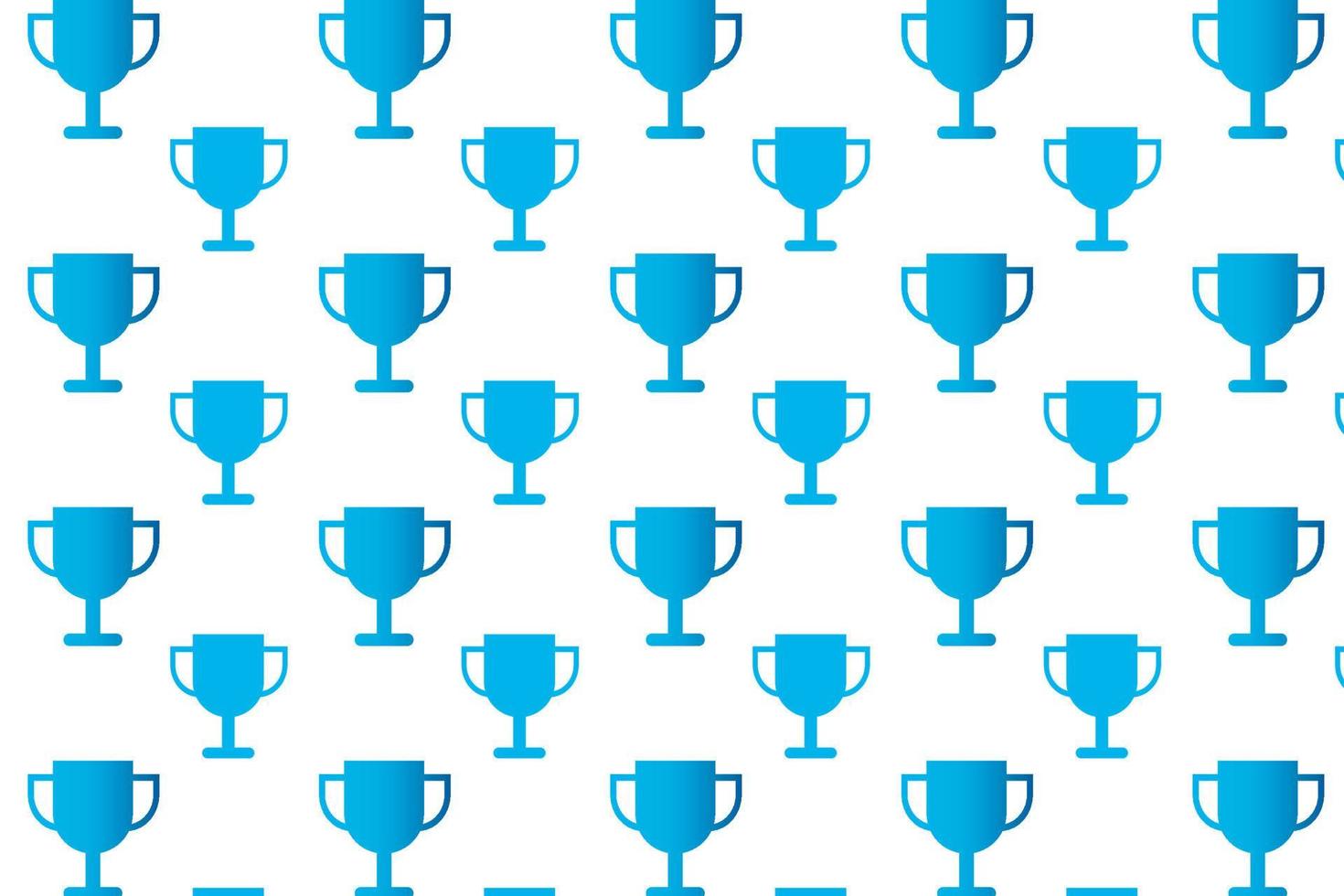 Abstract Trophy Pattern Background vector