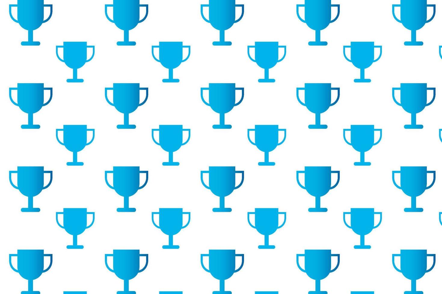 Abstract Trophy Pattern Background vector