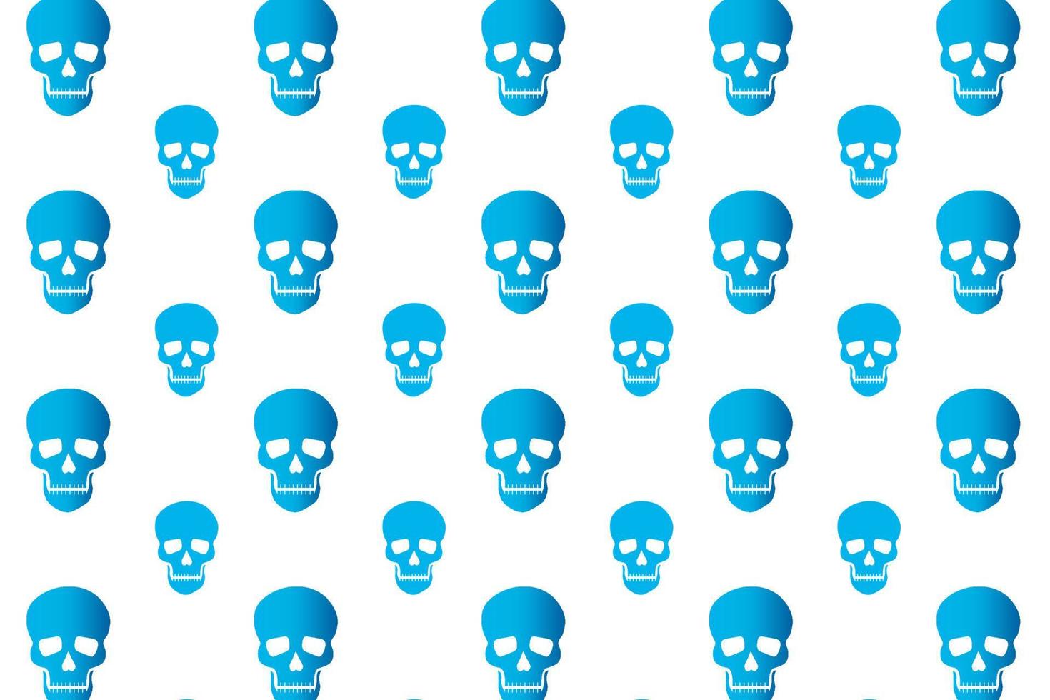 Abstract Skull Pattern Background vector
