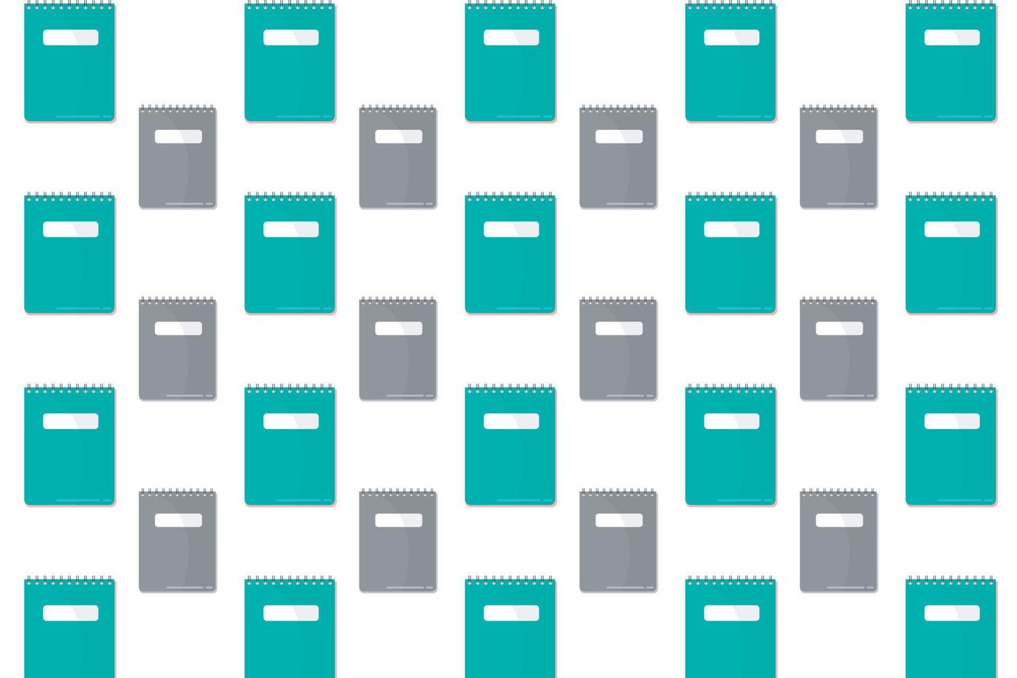 Abstract Notepad Pattern Background vector