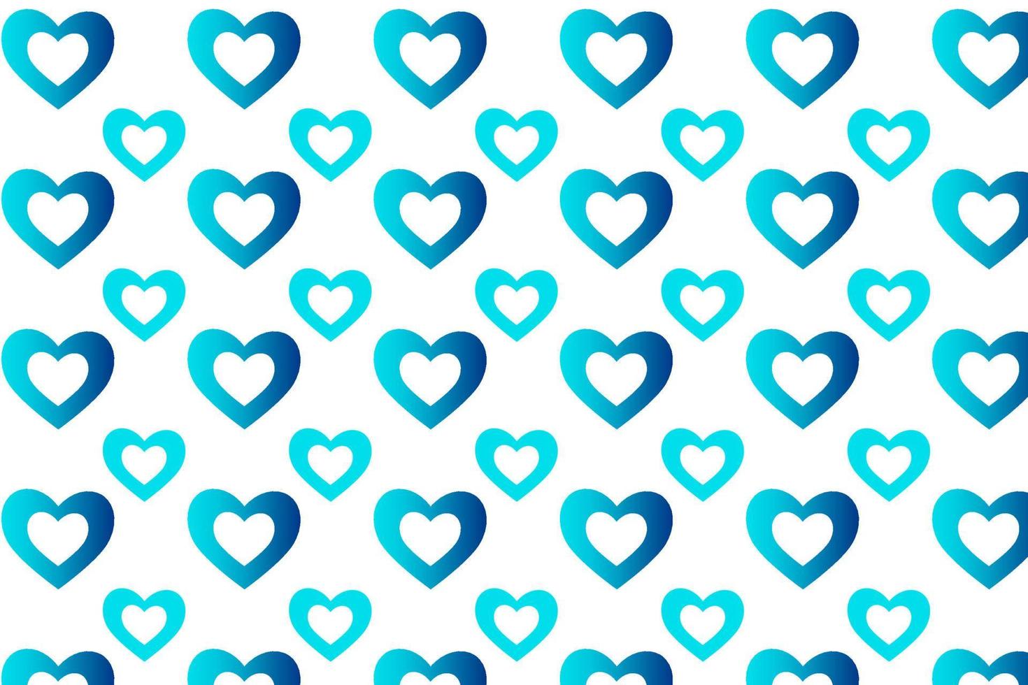 Abstract Creative Heart Pattern Background vector