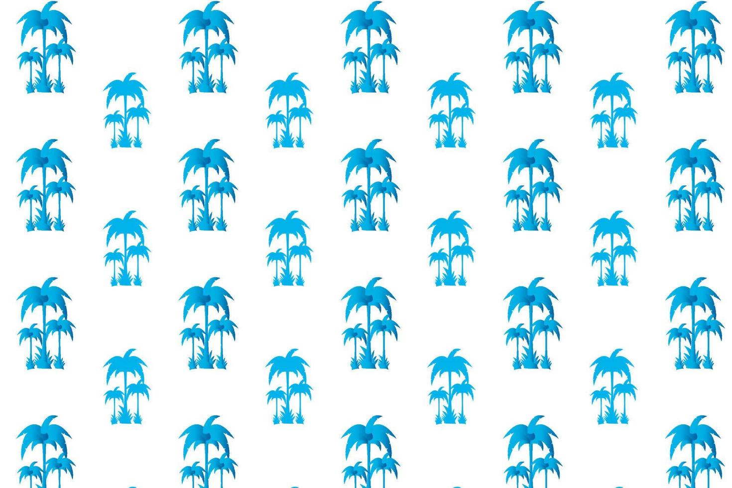 Abstract Beach Palm Pattern Background vector