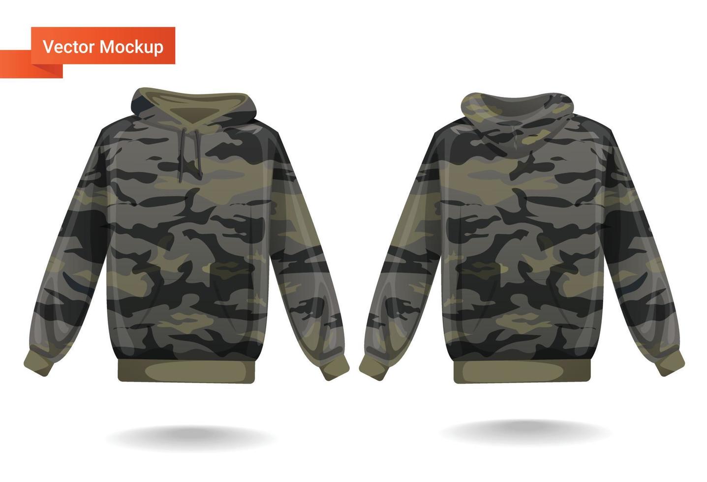 diseño de sudadera con capucha de comando, vector de sudadera con capucha unisex oliva de comando de los marines reales, diseño de sudadera con capucha militar, sudadera con capucha del ejército