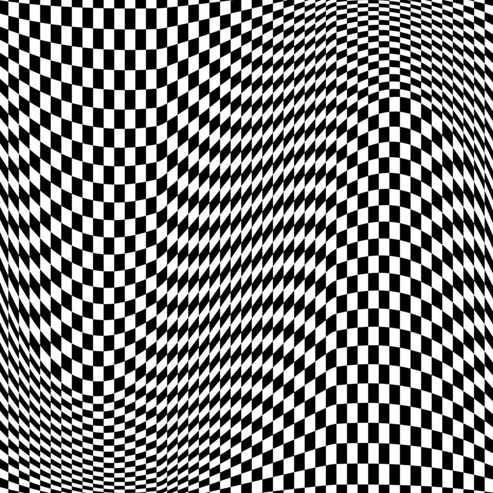 3D abstract monochrome background with squares pattern vector design, technology theme, dimensional dotted flow in perspective, big data, nanotechnology.