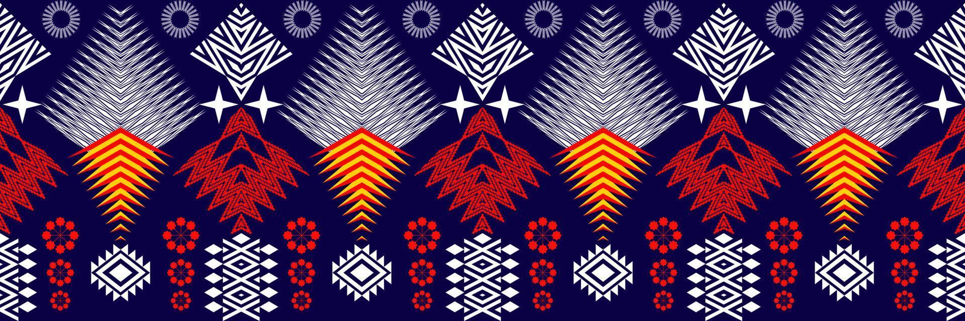 Geometric ethnic oriental traditional pattern.Figure tribal embroidery style.Design for wallpaper,clothing,wrapping,fabric,vector illustration vector