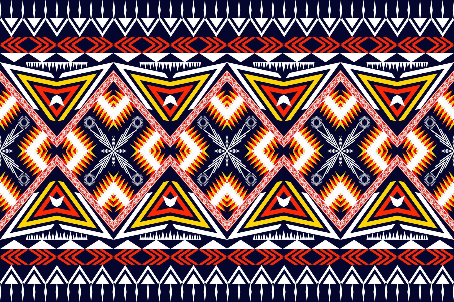 Geometric ethnic oriental traditional pattern.Figure tribal embroidery ...