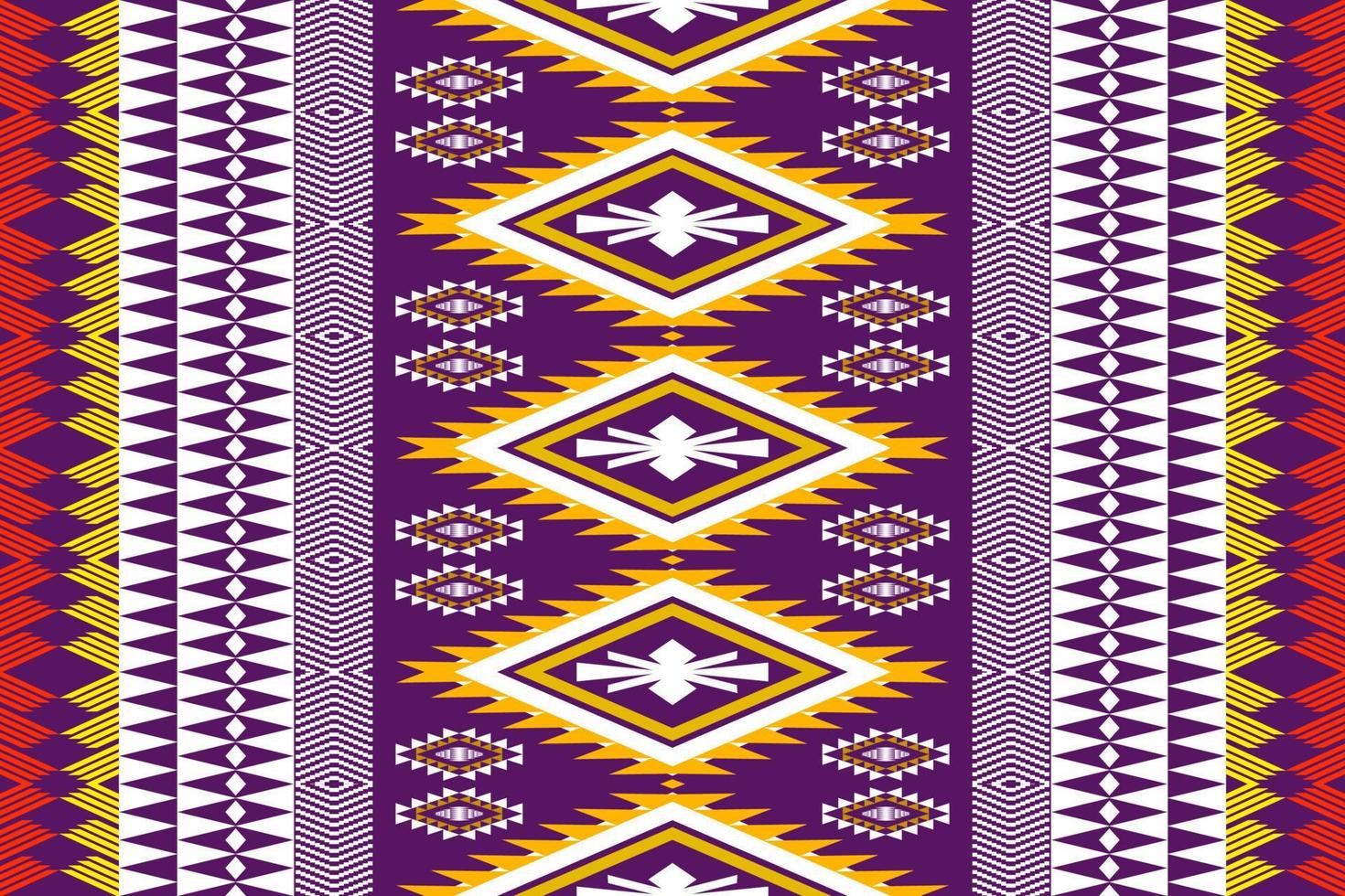 patrón tradicional oriental étnico geométrico.figura estilo de bordado tribal.diseño para papel tapiz,ropa,envoltura,tela,ilustración vectorial vector