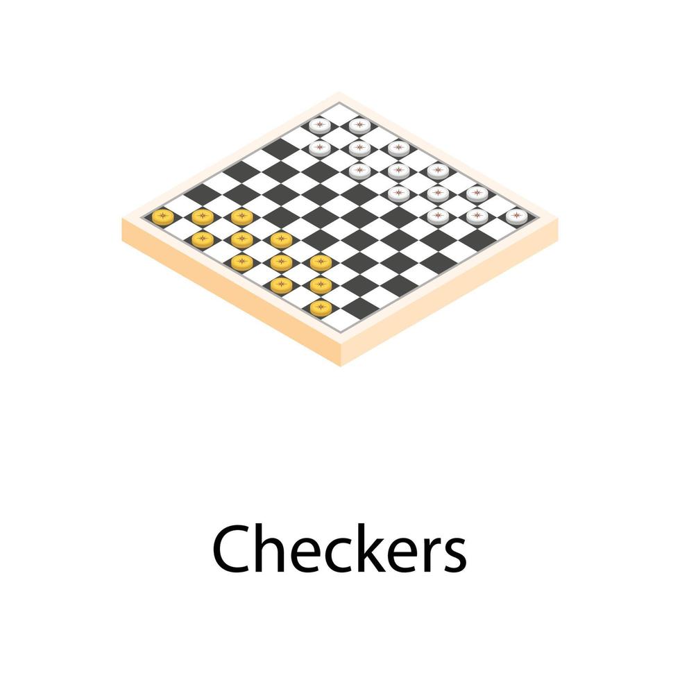 Trendy Checkers Concepts vector