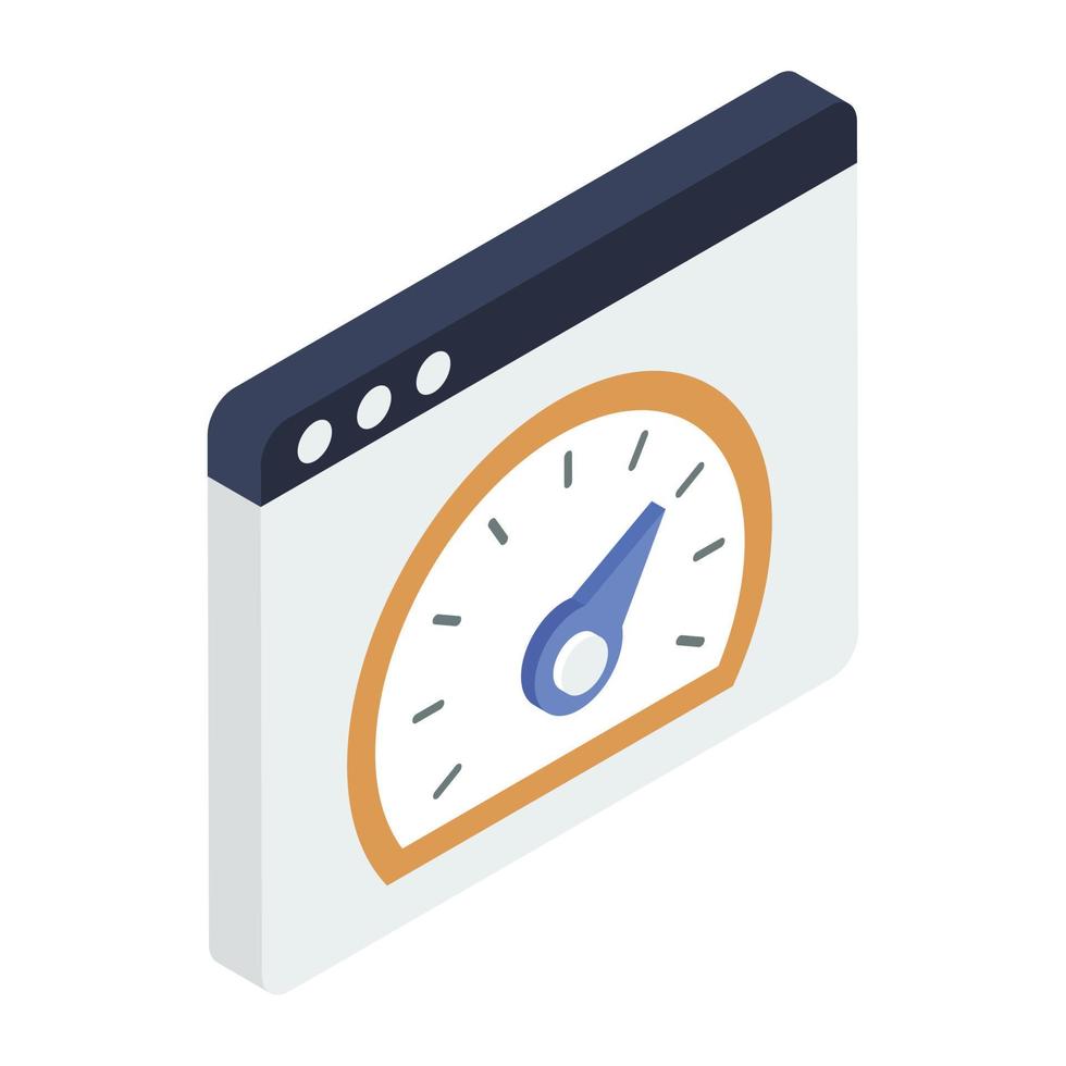 Web Performance Concepts vector