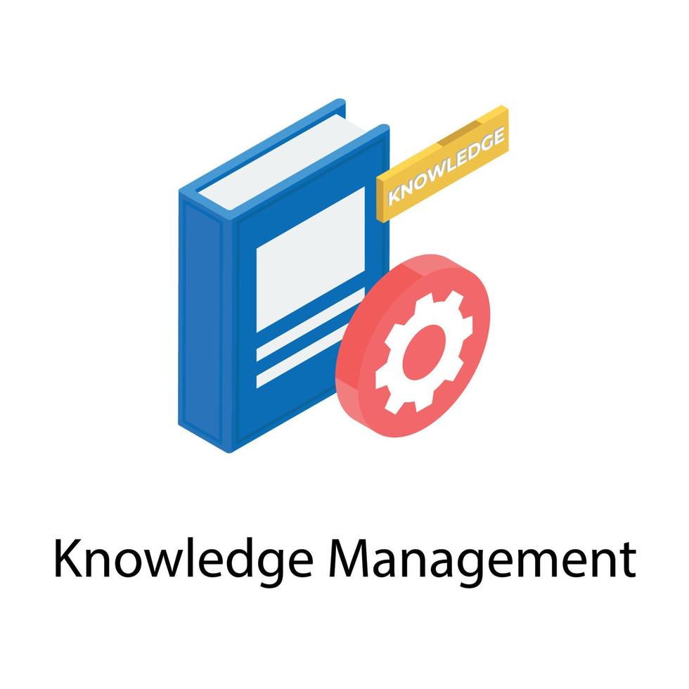 Knowledge Management Concepts vector